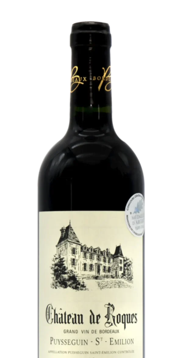 Vente de vin à Puisseguin – Saint-Émilion : Château de Roques, domaine viticole et lieu de réception.